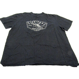 Cody James Black Live Fast Cool Skull T-shirt XXL